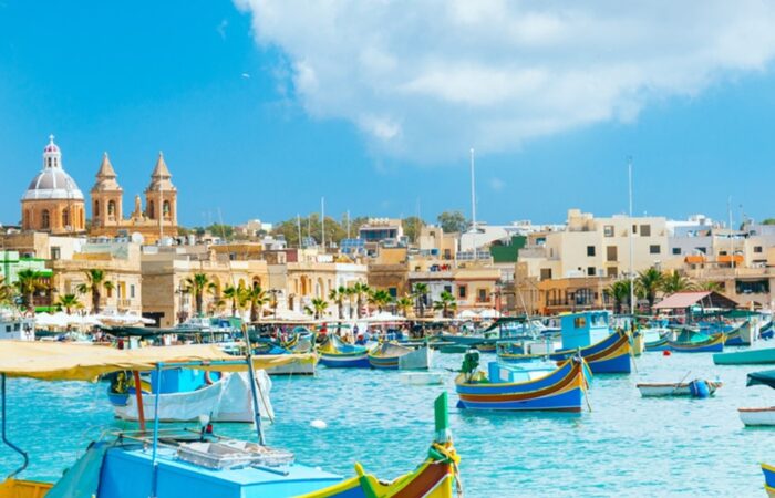 Mercato domenicale di Marsaxlokk a Malta