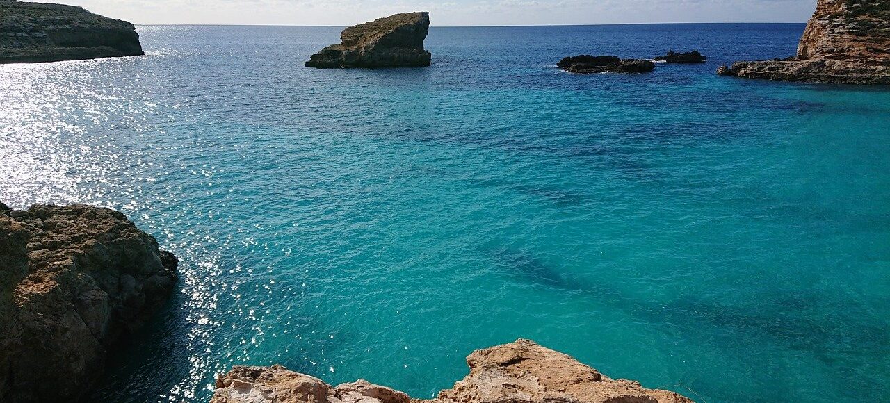 Blaue Lagune Comino Malta Kreuzfahrt