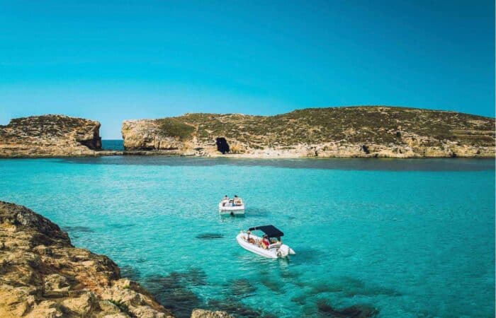 Excursion de plongée en apnée sur le lagon bleu de Comino